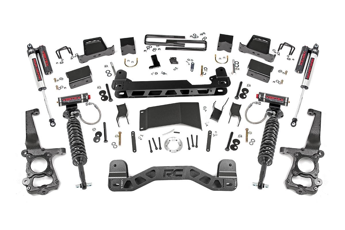 Ford F-150 Suspension Lift Kit - Front + Rear - Rough Country - 6 Inch Lift Kit | Vertex - '15-'20